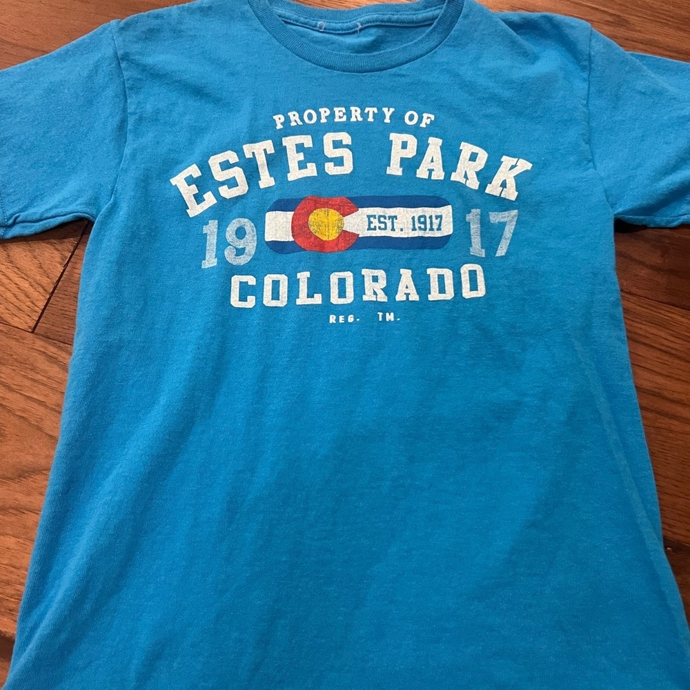 Estes Park Colorado Graphic Tee Youth Small